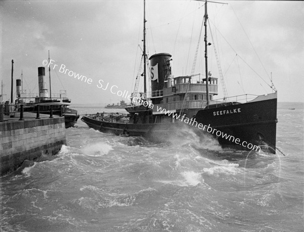 ROUGH SEAS AT DEEPWATER BAY SS SEAFLAKE